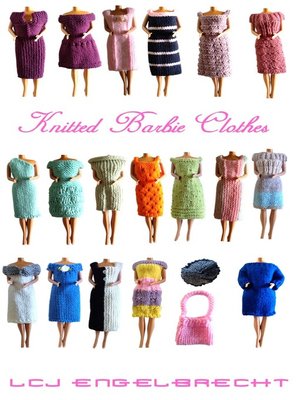 cover image of Knitted Barbie Clothes